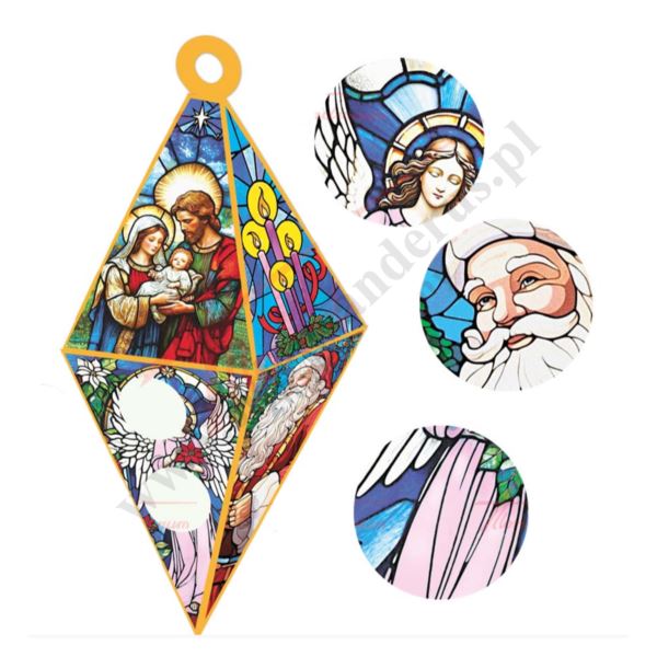 SOPEL. WYKLEJANKA ADWENTOWA - KPL.10 SZT. - 4948