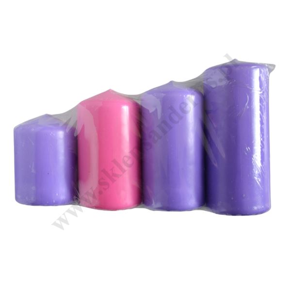 ŚWIECE ADWENTOWE - komplet schodki - 88790