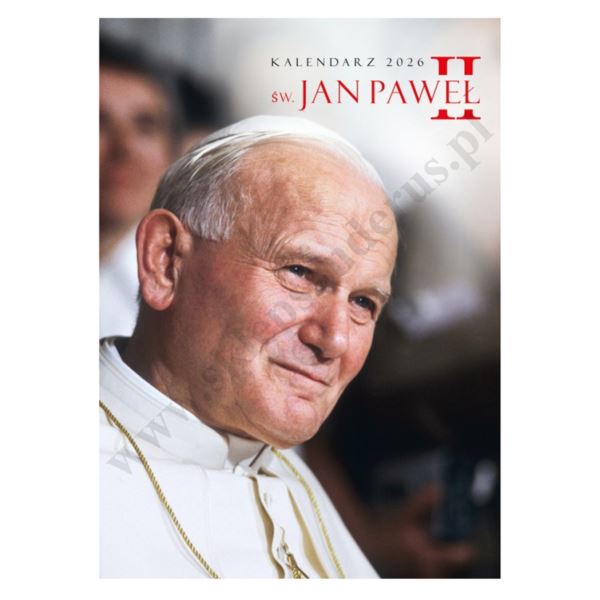 ŚW.JAN PAWEŁ II - KALENDARZ 2026
