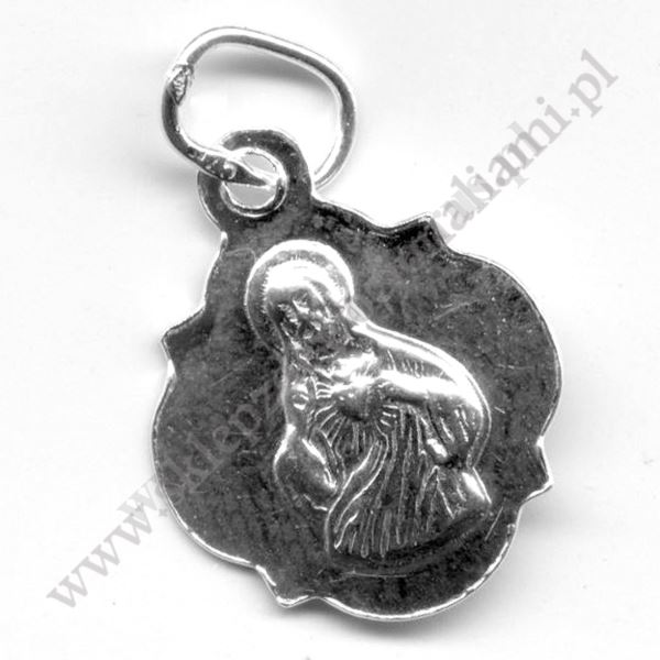 MEDALIK M.B. SZKAPLERZNEJ - wys.1.3 cm