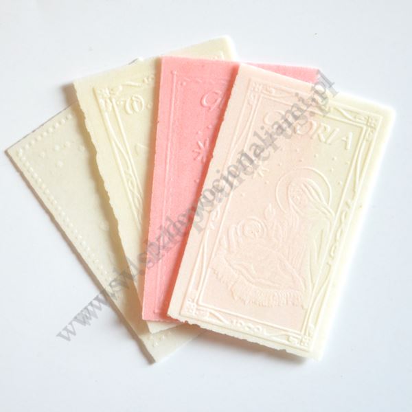 OPŁATKI WIGILIJNE - KOMPLET 3 MAŁE+1 KOLOR - FOLIJKA