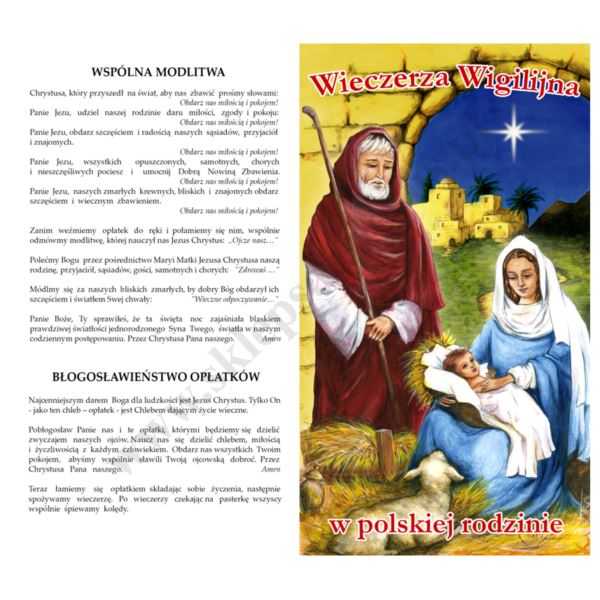 RYTUAŁ WIECZERZY WIGILIJNEJ - 1005/1