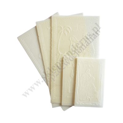 OPŁATKI WIGILIJNE - KOMPLET 3 DUŻE+2 MAŁE - KOPERTA