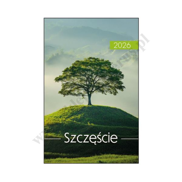 KALENDARZYK KIESZONKOWY SZCZĘŚCIE - DRZEWO - 2026