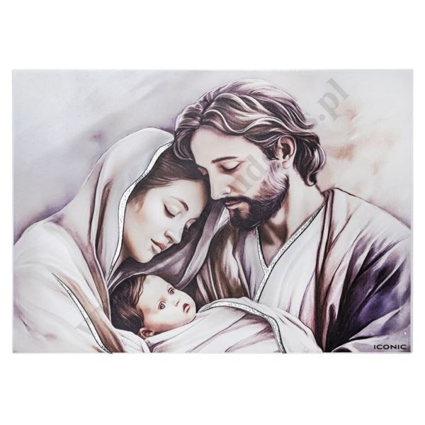 ŚWIĘTA RODZINA - obraz format 32.5 x 23.5 cm - IC112/4S