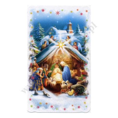 OBRAZEK KOLĘDOWY UV - PACZKA 100 szt. - 51245