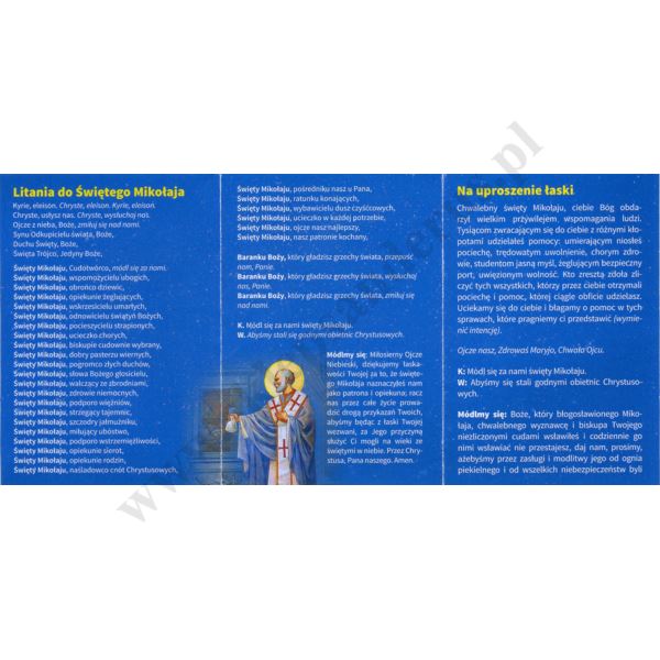 MODLITWY DO ŚW. MIKOŁAJA - 47483