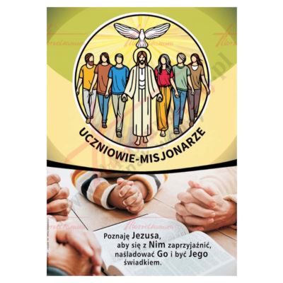 PLAKAT - UCZNIOWIE - MISJONARZE - format 29,7 x 42 cm - 79511