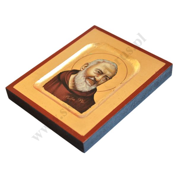 ŚWIĘTY OJCIEC PIO - ikona 10.2 x 12.4 cm - 50073