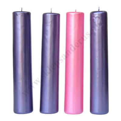 ŚWIECE ADWENTOWE - wys. 30 cm -  65328