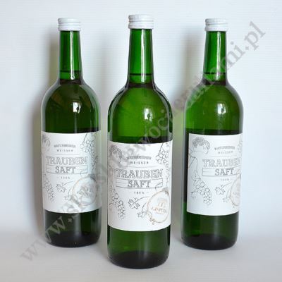 MOSZCZ WINNY - sok z winogron 100% 750 ml