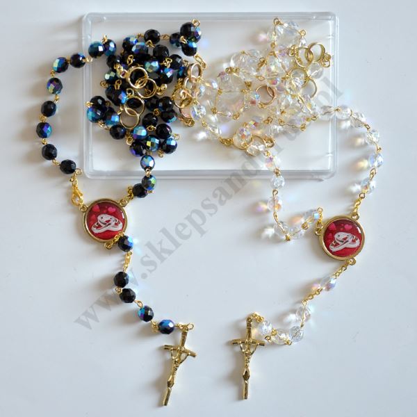 RÓŻAŃCE ŚLUBNE - komplet - 76229