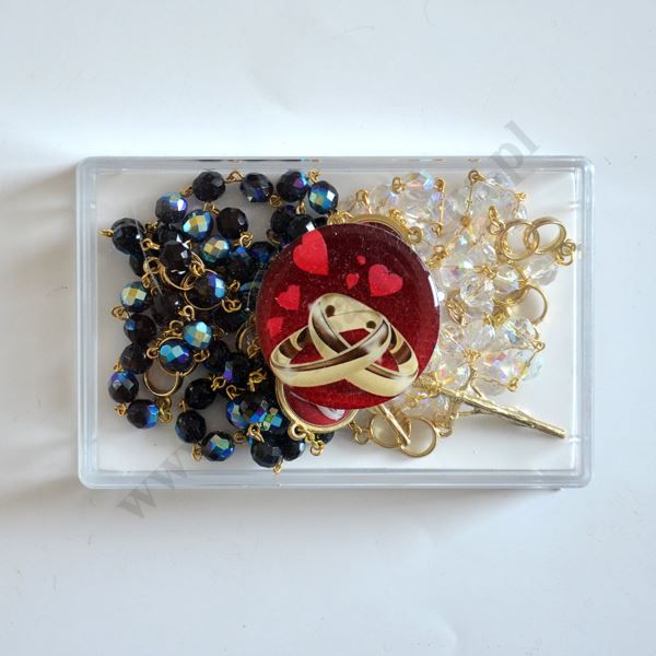 RÓŻAŃCE ŚLUBNE - komplet - 76229