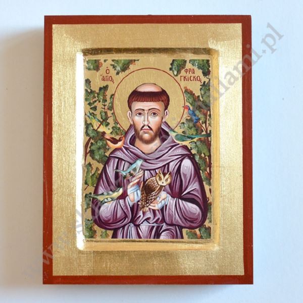 ŚWIĘTY FRANCISZEK - ikona 14 x 18 cm - 87352