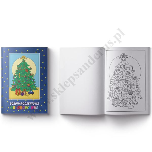 BOŻONARODZENIOWA KOLOROWANKA