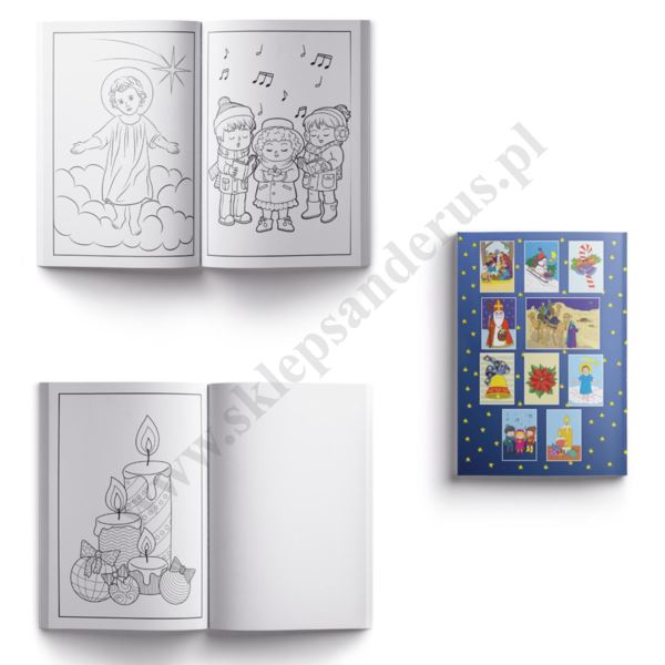 BOŻONARODZENIOWA KOLOROWANKA