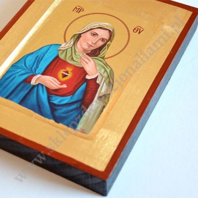 SERCE MARYI -  ikona 14 x 18 cm - 87353