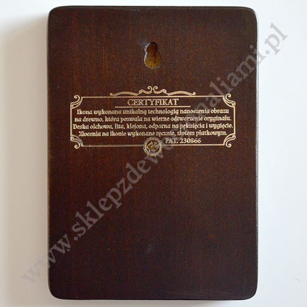 ŚWIĘTA MAŁGORZATA  MARIA ALACOQUE - ikona 12 x 16 cm - 66935