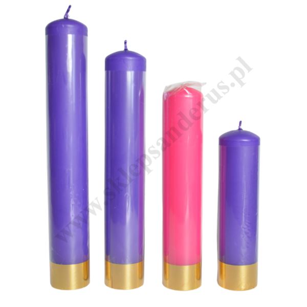 ŚWIECE ADWENTOWE - komplet schody - 60557