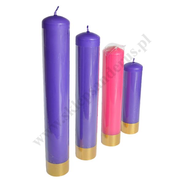 ŚWIECE ADWENTOWE - komplet schody - 60557