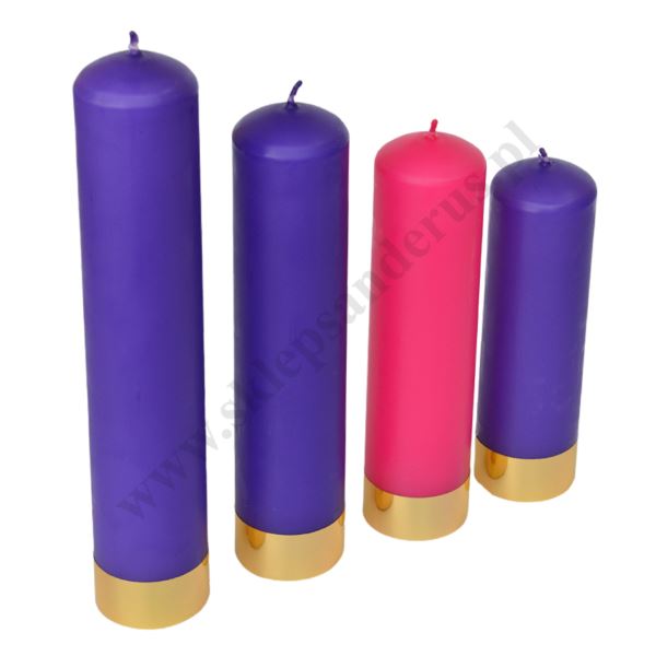 ŚWIECE ADWENTOWE - komplet schody- 65064