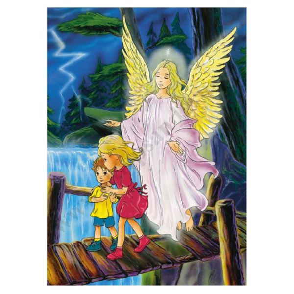 PUZZLE - ANIOŁ STRÓŻ - 15 elementów - 52464