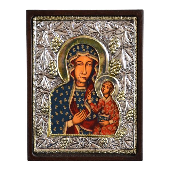 MATKA BOŻA CZĘSTOCHOWSKA - ikonka 9.5 x 12.4 cm w etui - 75180