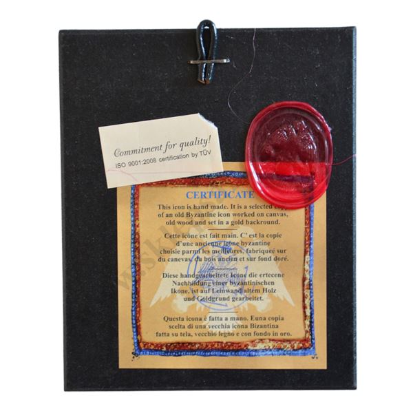 ŚWIĘTA BARBARA - ikona 10.2 x 12.4 cm - 10070