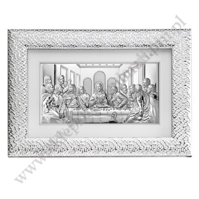 OSTATNIA WIECZERZA - OBRAZEK SREBRNY - Q428