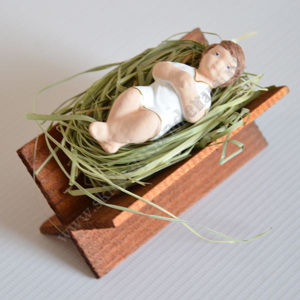 DZIECIĄTKO W ZŁÓBKU - długość 7 cm - 78945