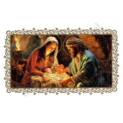 OBRAZEK KOLĘDOWY - PACZKA 100 szt. - 71598