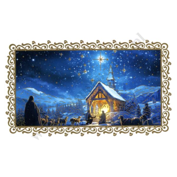 OBRAZEK KOLĘDOWY - PACZKA 100 szt. - 71567