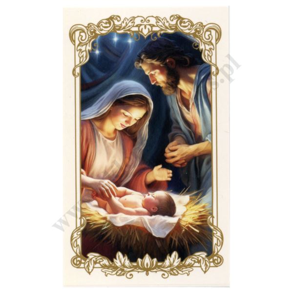 OBRAZEK KOLĘDOWY UV - FORMAT 6.5 x 11 cm - PACZKA 100 szt. - 30277