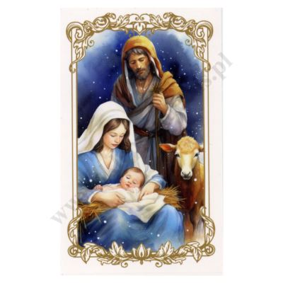 OBRAZEK KOLĘDOWY UV - FORMAT 6.5 x 11 cm - PACZKA 100 szt. - 30279