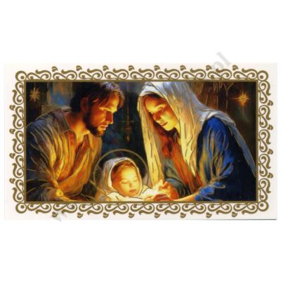 OBRAZEK KOLĘDOWY UV - FORMAT 11 x 6.5 cm - PACZKA 100 szt. - 30280