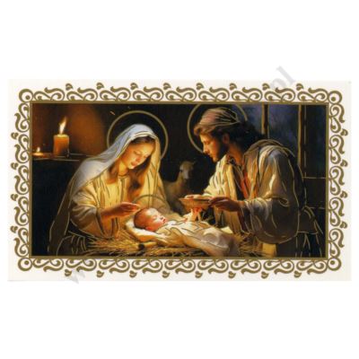 OBRAZEK KOLĘDOWY UV - FORMAT 11 x 6.5 cm - PACZKA 100 szt. - 30282