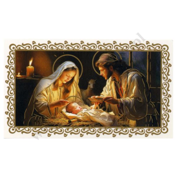 OBRAZEK KOLĘDOWY UV - FORMAT 11 x 6.5 cm - PACZKA 100 szt. - 30282