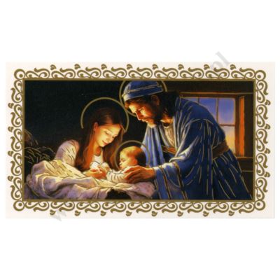 OBRAZEK KOLĘDOWY UV - FORMAT 11 x 6.5 cm - PACZKA 100 szt. - 30283