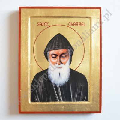 ŚWIĘTY CHARBEL - ikona 24 x 31 cm - 87357