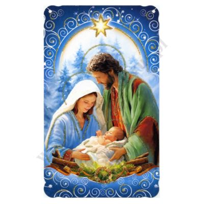 OBRAZEK KOLĘDOWY - POCZTÓWKA - PACZKA 100 szt. - 73354