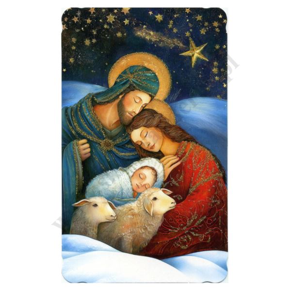 OBRAZEK KOLĘDOWY - POCZTÓWKA - PACZKA 100 szt. - 73355