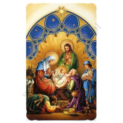 OBRAZEK KOLĘDOWY - POCZTÓWKA - PACZKA 100 szt. - 73361