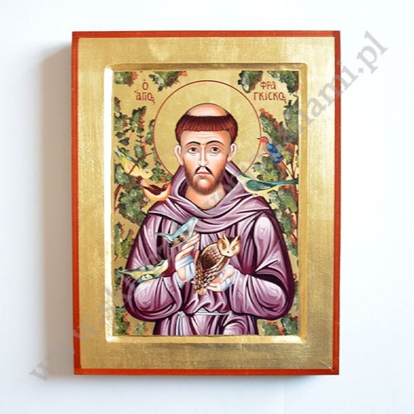 ŚWIĘTY FRANCISZEK - ikona 24 x 31 cm - 87358