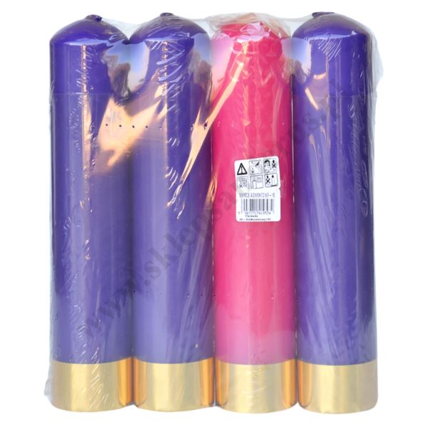 ŚWIECE ADWENTOWE - wys. 24 cm - 60979