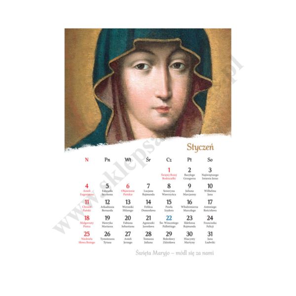 ŚWIĘTA PANNO NAD PANNAMI - KALENDARZ 2026 - format A4 - 60186