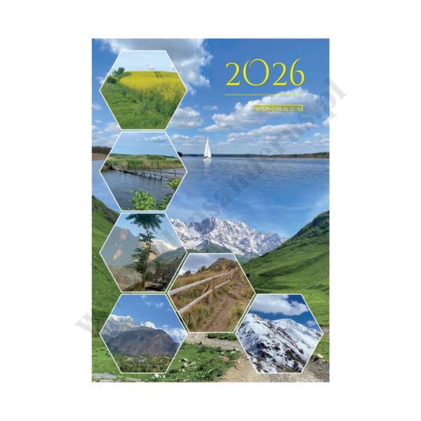 KRAJOBRAZY - format A4 - KALENDARZ 2026