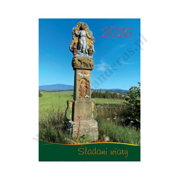 ŚLADAMI WIARY - format A4 - KALENDARZ NA 2026