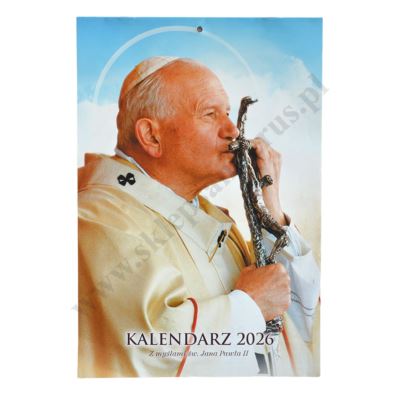 KALENDARZ Z ŚW. JANEM PAWŁEM II - 2026