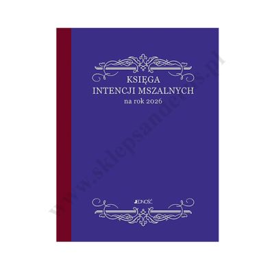 KSIĘGA INTENCJI MSZALNYCH NA ROK 2026 - FORMAT MAŁY