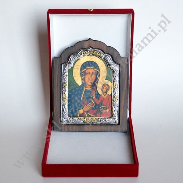 MATKA BOŻA CZĘSTOCHOWSKA - ikona 9.5 x 12 cm - 87361